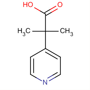 4-Pyridinepropanoic acid, a-methyl-结构式