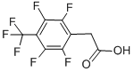 Structure of (4-Perfluorotolyl)acetic acid