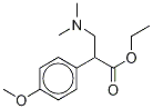 Structure of Ethyl α-(p-Methoxyphenyl)-β-(dimethylamino)propionate