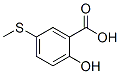 Structure of 5-(METHYLTHIO)SALICYLIC ACID)