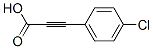 Structure of 2-Propynoic acid,3-(4-chlorophenyl)-
