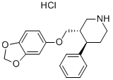 Structure of DEFLUORO PAROXETINE, HYDROCHLORIDE