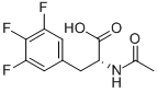 Structure of N-ACETYL-3-(3,4,5-TRIFLUOROPHENYL)-D-ALANINE