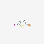 Structure of 2-bromo-5-fluorothiophene