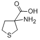 3-氨基四氢噻吩-3-羧酸结构式