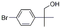 2-(4-bromophenyl)-2-methylpropan-1-ol结构式