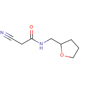Acetamide, 2-cyano-N-[(tetrahydro-2-furanyl)methyl]-结构式