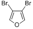 Structure of 3,4-DIBROMOFURAN