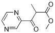 Structure of Methyl 2-Methyl-3-oxo-3-(pyrazin-2-yl)propanoate