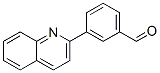 Structure of 3-(Quinolin-2-yl)benzaldehyde