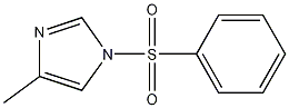 Structure of 4-Methyl-1-(phenylsulfonyl)-1H-imidazole