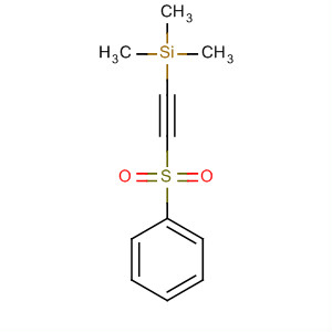 Structure of benzene, [[2-(trimethylsilyl)ethynyl]sulfonyl]-