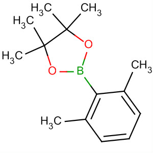 Structure of 1,3,2-Dioxaborolane, 2-(2,6-dimethylphenyl)-4,4,5,5-tetramethyl-