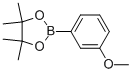 Structure of 2-(3-METHOXYLOXYPHENYL)-4,4,5,5-TETRAMETHYL-1,3,2-DIOXABOROLANE