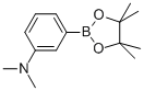 Structure of 3-(N,N-DIMETHYLAMINO)PHENYLBORONIC ACID, PINACOL ESTER