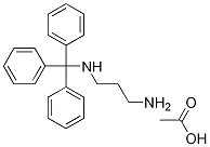 Structure of N1-Tritylpropane-1,3-diaMine acetate