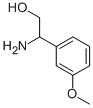 Structure of Benzeneethanol, b-amino-3-methoxy-