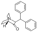 Structure of 2-(DIPHENYLMETHYL)-QUINUCLIDIN-3-ONE