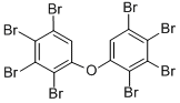 Structure of OCTABROMODIPHENYL ETHER
