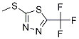 Structure of 2-(trifluoroMethyl)-5-(Methylthio)-1,3,4-thiadiazole