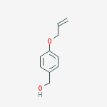 Structure of Benzenemethanol, 4-(2-propenyloxy)-