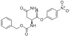 CBZ-L-天门冬酰胺4-硝基苯酯结构式