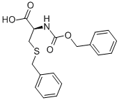 Structure of Z-CYS(BZL)-OH