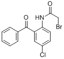 Structure of 2-BROMOACETAMIDO-5-CHLOROBENZOPHENONE