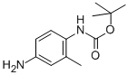 Structure of (4-AMINO-2-METHYL-PHENYL)-CARBAMIC ACID TERT-BUTYL ESTER