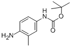 Structure of (4-AMINO-3-METHYL-PHENYL)-CARBAMIC ACID TERT-BUTYL ESTER