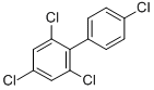 Structure of 2,4,4,6-TETRACHLOROBIPHENYL