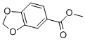 Structure of methyl 1,3-benzodioxole-5-carboxylate