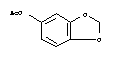 benzo-1,3-dioxol-5-ol acetate结构式