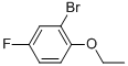 2-bromo-1-ethoxy-4-fluorobenzene结构式