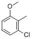 Structure of 3-CHLORO-2-METHYLANISOLE