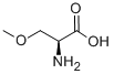 Structure of (S)-2-Amino-3-methoxypropanoic acid
