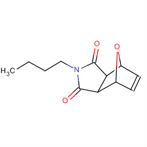 Structure of 4,7-Epoxy-1H-isoindole-1,3(2H)-dione, 2-butyl-3a,4,7,7a-tetrahydro-