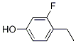 Structure of 4-ethyl-3-fluoroPhenol