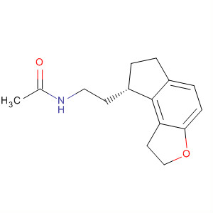 Structure of Acetamide,N-[2-[(8S)-1,6,7,8-tetrahydro-2H-indeno[5,4-b]furan-8-yl]ethyl]-