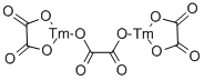 Structure of THULIUM OXALATE
