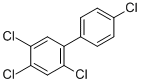 Structure of 2,4,4,5-TETRACHLOROBIPHENYL