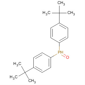 Structure of Phosphine oxide, bis[4-(1,1-dimethylethyl)phenyl]-