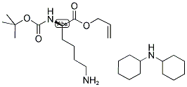 Structure of BOC-D-LYS(ALOC)-OH DCHA