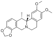 Structure of (6aR)-8,9-dimethoxy-6t-methyl-(6ar)-6,11,12,14-tetrahydro-6aH-[1,3]dioxolo[4,5-h]isoquino[2,1-b]isoquinoline