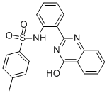Structure of N-[2-[(1,4-Dihydro-4-oxoquinazolin)-2-yl]phenyl]-4-methylbenzenesulfonamide