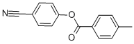 Structure of 4-Cyanophenyl-4-Methylbenzoate