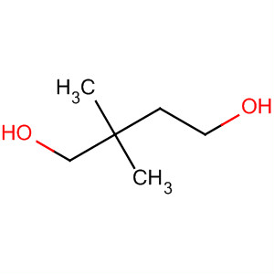 Chemical structure of 1,4-Butanediol, 2,2-dimethyl-