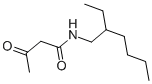 Structure of N-(2-ethylhexyl)-3-oxobutyramide