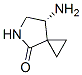 5-Azaspiro[2.4]heptan-4-one,7-amino-, (7R)-结构式