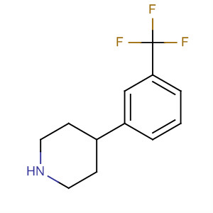 Structure of Piperidine, 4-[3-(trifluoromethyl)phenyl]-